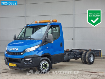 Samochód dostawczy — Iveco Daily 70C21 3.0L 210PK 375cm wheelbase Luchtvering Chassis Cabine Fahrgestell Platform Airco Cruise control