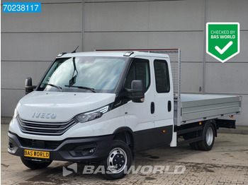 Samochód dostawczy skrzyniowy Iveco Daily 40C16 Automaat Luchtvering Dubbel Cabine Open Laadbak LED Airco Cruise Pritsche Pickup Airco Dubbel cabine Cruise control