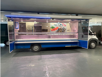 Ciężarówka gastronomiczna, Samochód dostawczy — Fiat Verkaufsfahrzeug Borco Höhns 